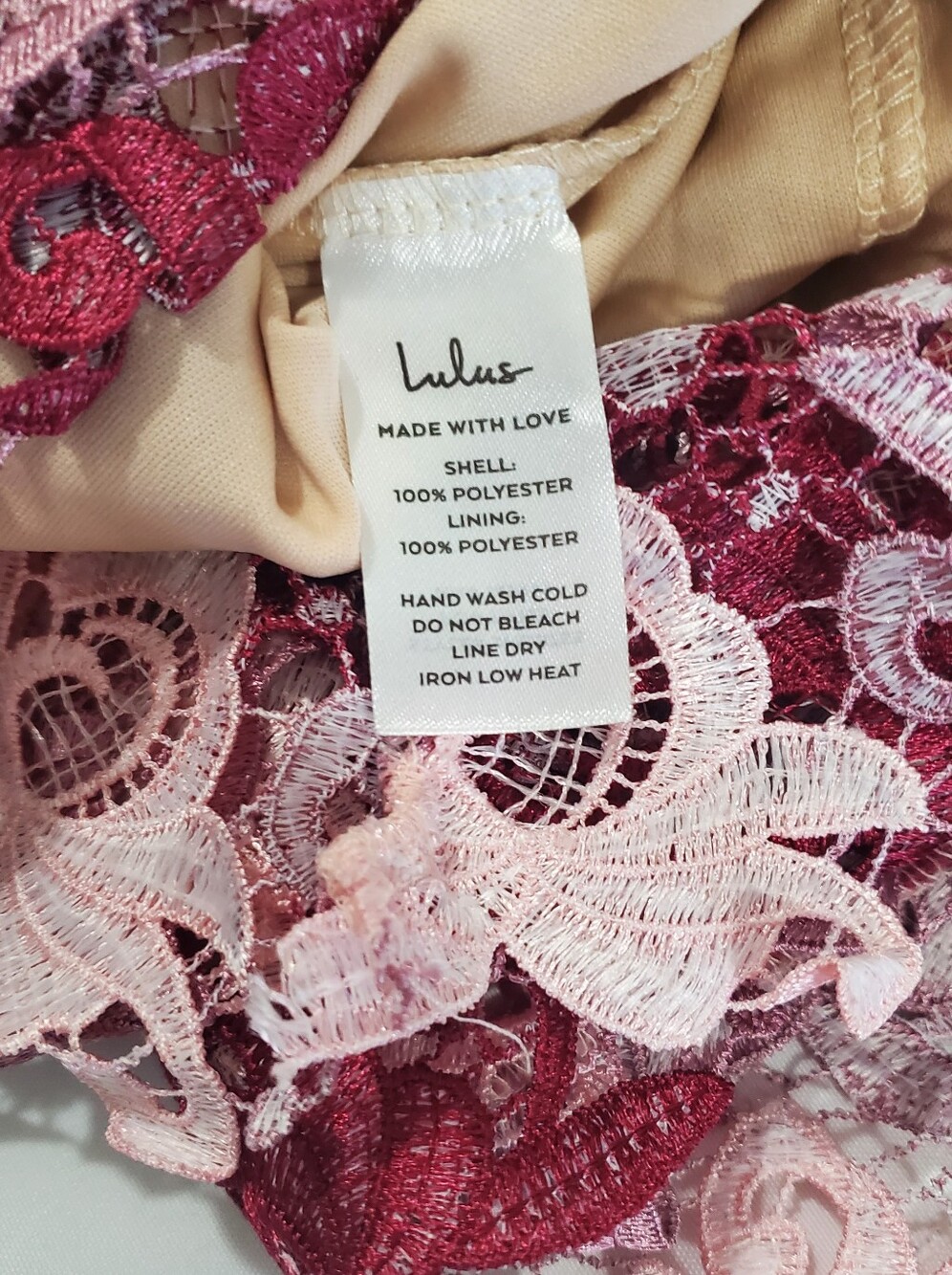 Lulu's Endless Elegance Mauve Multi Lace Bodycon Dress - Picture 10 of 10